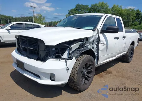 2017 Ram 1500 Express 4X4 6'4 Box из США, поврежденный, VIN 1C6RR7FTXHS728021